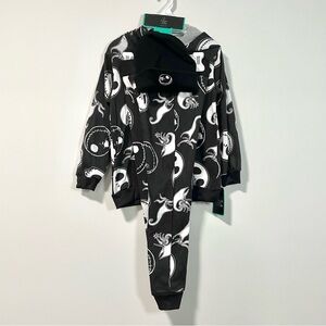 NEW Disney The Nightmare Before Christmas Hoodie, Sweatpants & Hat Set (size 7)